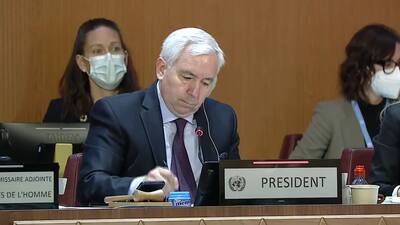 Civil Society Representative, Ms. Maciej Kucharczyk