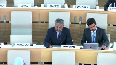 Pakistan (on behalf of a Group of Countries), Mr. Zaman Mehdi