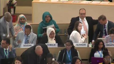 Somalia, Ms. Faduma Abdullahi Mohamud (Introduction)