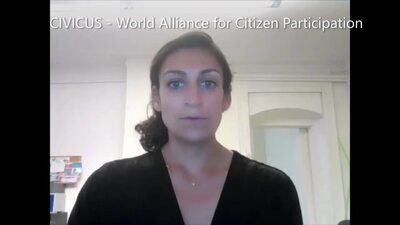 CIVICUS - World Alliance for Citizen Participation, Ms. Lisa Majumdar