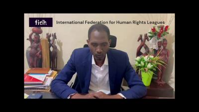 International Federation for Human Rights Leagues, Ms. Anschaire Nikoyagize