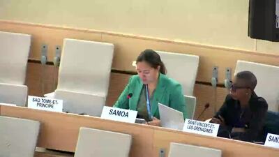 Samoa, Mr. Marissa Noelani Toomata