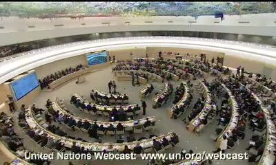 Qatar, 18th Special Session, Human Rights Council
