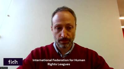 International Federation for Human Rights Leagues, Ms. Ilya Nuzov