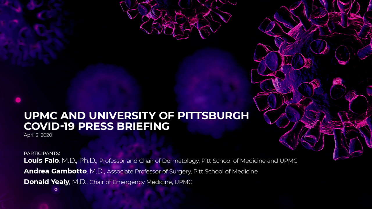 Press Conference Coronavirus 040220
