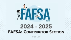 Thumbnail of 2024 - 2025 Contributor Section of FAFSA