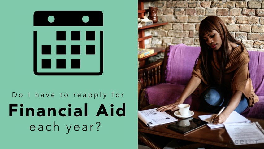 Trending Video Do I have to reapply for financial aid each year?