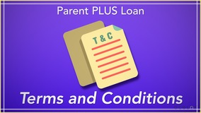 Thumbnail of Parent PLUS Loan Terms and Conditions