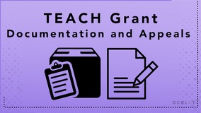 Thumbnail of TEACH Grant - Documentation and Appeals