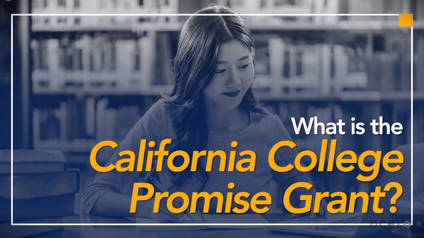 Trending Video What is the California College Promise Grant?