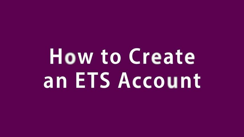 Your ETS Account for GRE Tests (For Test Takers)