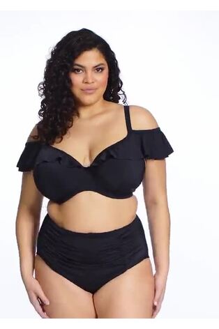 Elomi Black Plain Sailing Full Bikini Briefs - Image 2 of 6