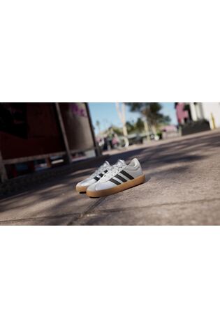 adidas Grey VL Court 3.0 Trainers - Image 2 of 10