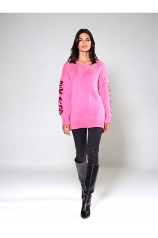 Religion prevelik pulover z zvezdo Rock N Roll v pop barvah - Slika 2 iz 7