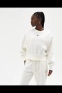Nike Light White Oversized Mini Swoosh Joggers - Image 2 of 6