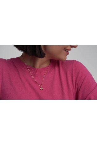 Ted baker rose gold bumble bee necklace hot sale