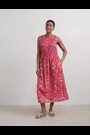 Seasalt Cornwall Red Sleeveless Meadowsweet Dress - Image 2 of 6