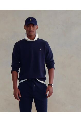 Polo Ralph Lauren Blue Long Sleeve Sweatshirt - Image 2 of 6 Polo Ralph Lauren Blue Long Sleeve Sweatshirt - Image 2 of 6