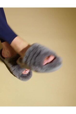 Jones Bootmaker Falonda Faux Fur Slippers - Image 2 of 6