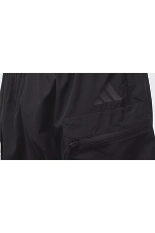 adidas Black City Escape Woven Shorts - Image 2 of 7