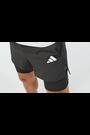 adidas Black Gym+ 2-in-1 Shorts - Image 2 of 6