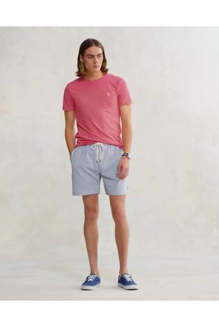Buy Polo Ralph Lauren Traveler Classic Seersucker Logo Swim Shorts from the Next UK online shop
