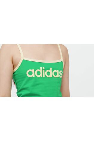 adidas Originals Green Soccer Summer Binding Vest Top - Image 2 of 7 adidas Originals Green Soccer Summer Binding Vest Top - Image 2 of 7