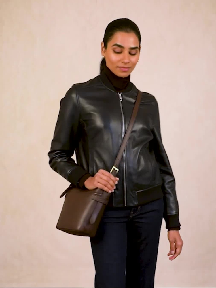 Buy Lakeland Leather Brown Newby Cross-Body Bag from the Next UK
