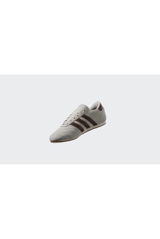 adidas Originals White cream Taekwondo Lace-Up Trainers - Image 2 of 10