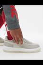 Nike Grey Junior Air Force 1 Low LV8 EasyOn Trainers - Image 2 of 12