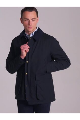 Skopes Blue Ribble Showerproof Wax Jacket - Image 2 of 10