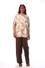 Roman Natural Floral Mono Print Knit Jumper - Image 2 of 6