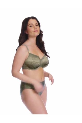 Fantasie Green Peridot Maya Bay Mid Rise Bikini Briefs - Image 2 of 7