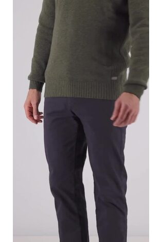 Barbour® Green Nelson Essential Half Zip Jumper - Image 2 of 8