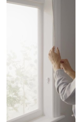 Light Grey Ready Made Woven Day And Night Zebra Roller Blinds - Image 2 of 8