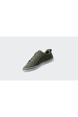 adidas Olive Green VS Pace Trainers - Image 2 of 13