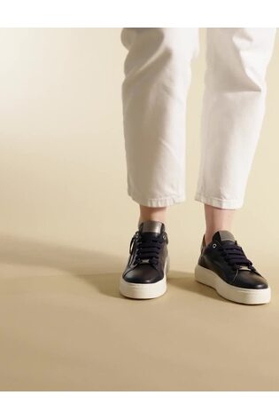 Синий - Jones Bootmaker Paulina Chunky Leather Trainers - Изображение 2 из 7
