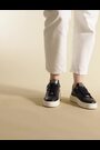 Синий - Jones Bootmaker Paulina Chunky Leather Trainers - Изображение 2 из 7