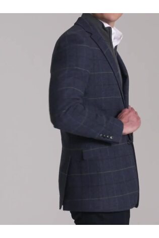 Skopes Ryedale 剪裁合身乡村格纹夹克 - 8的图像2｝