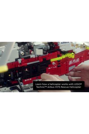 LEGO Technic Airbus H175 Rescue Helicopter Toy Model 42145 - Image 2 of 9