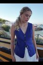 FatFace Indie Cobalt Blue Waistcoat - Image 2 of 8