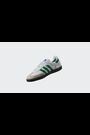 adidas Originals White/Green Samba OG Trainers - Image 2 of 10