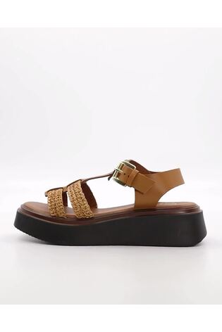 Flatform sandals dune on sale