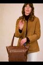 Lakeland Leather Brown Waverton Woven Tote Bag - Image 2 of 8