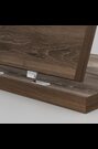Dark Natural Arches Mango Effect Storage Side Table - Image 2 of 11