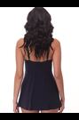 Miraclesuit Blue Underwired Foam Cupped Tummy Control Swimdress - Image 2 of 6