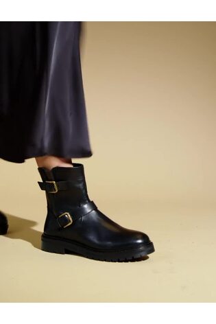 Črna gležnjarji Jones Bootmaker Noosa Chunky Biker - Slika 2 iz 6