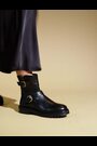 Črna gležnjarji Jones Bootmaker Noosa Chunky Biker - Slika 2 iz 6
