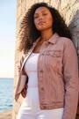Roman Pink Curve Mid Wash Denim Jacket - Image 2 of 6