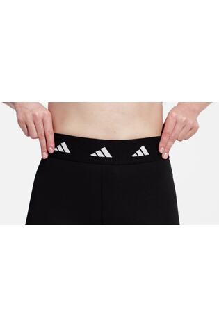 adidas Dark Black Techfit Bike Shorts - Image 2 of 7